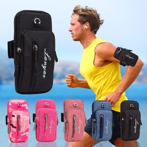 Running Men Women Arm Bags
