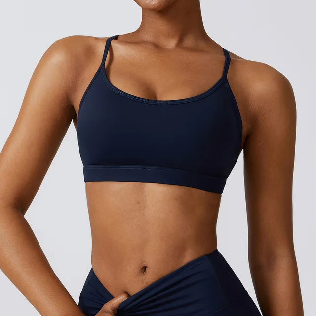 Women High Support Sports Top Push Up Yoga Bra - Image 8