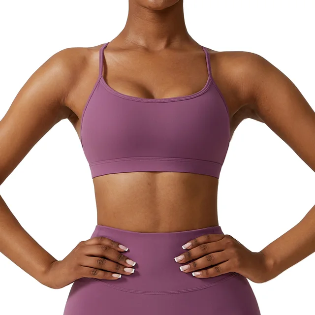 Women High Support Sports Top Push Up Yoga Bra - Image 10