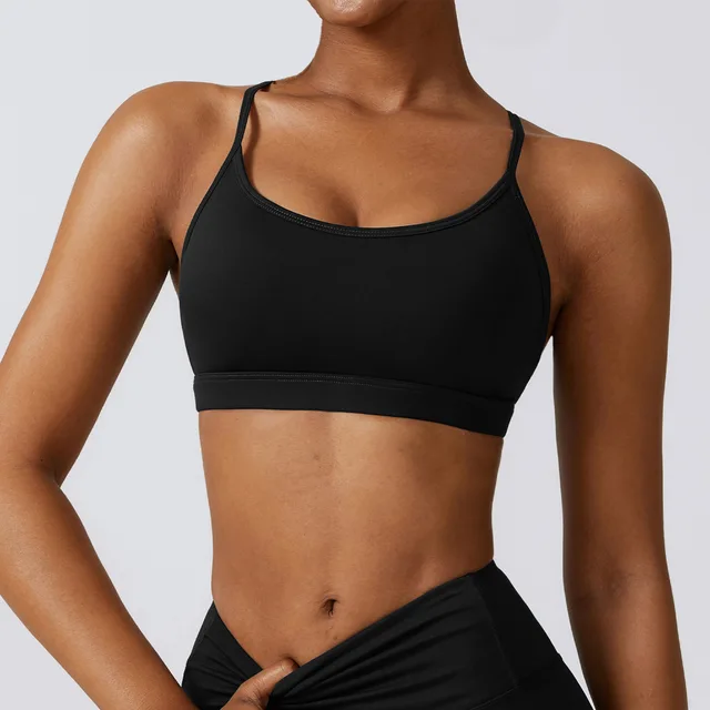 Women High Support Sports Top Push Up Yoga Bra - Image 7