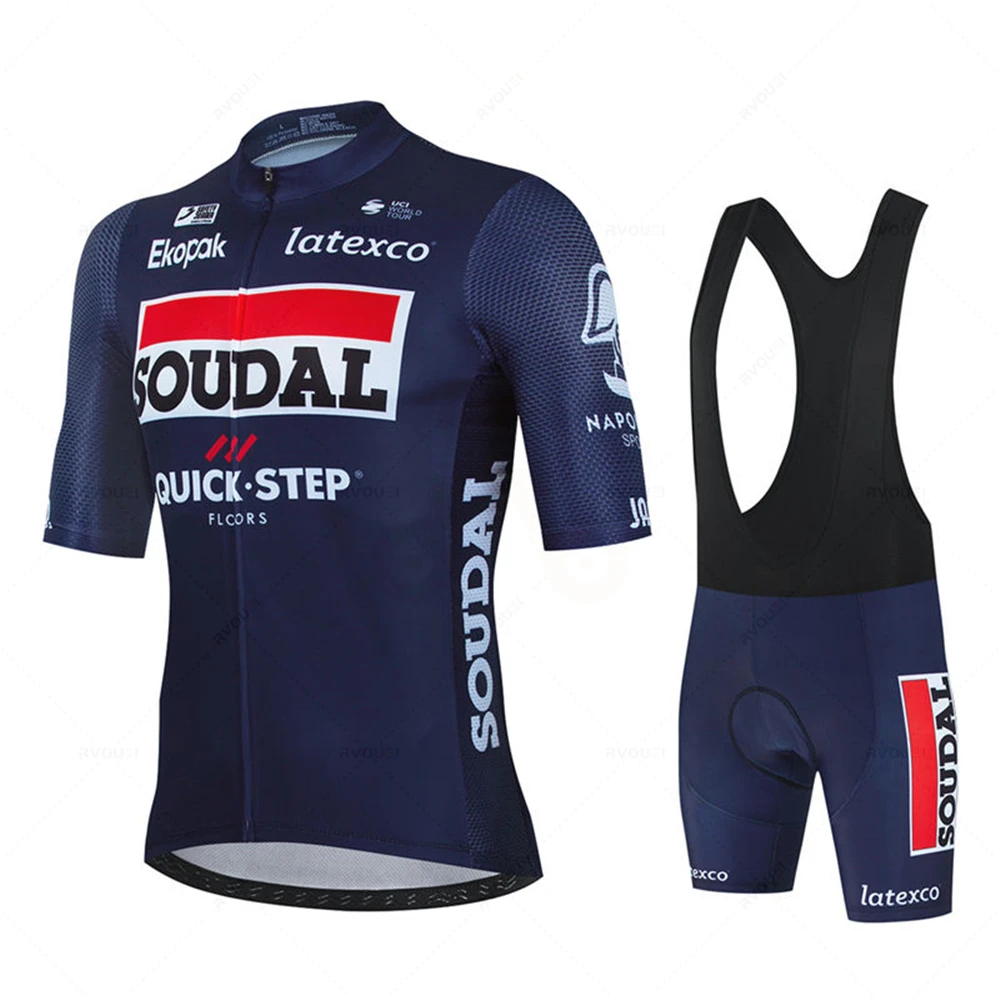 Soudal Quick Step Cycling Jersey Set - Image 3