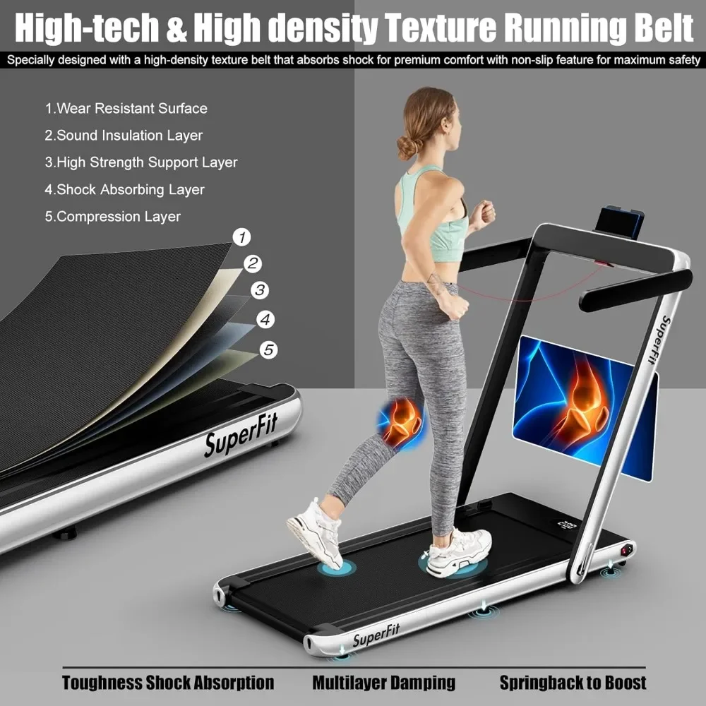 2 in 1 Folding Treadmill - Image 4
