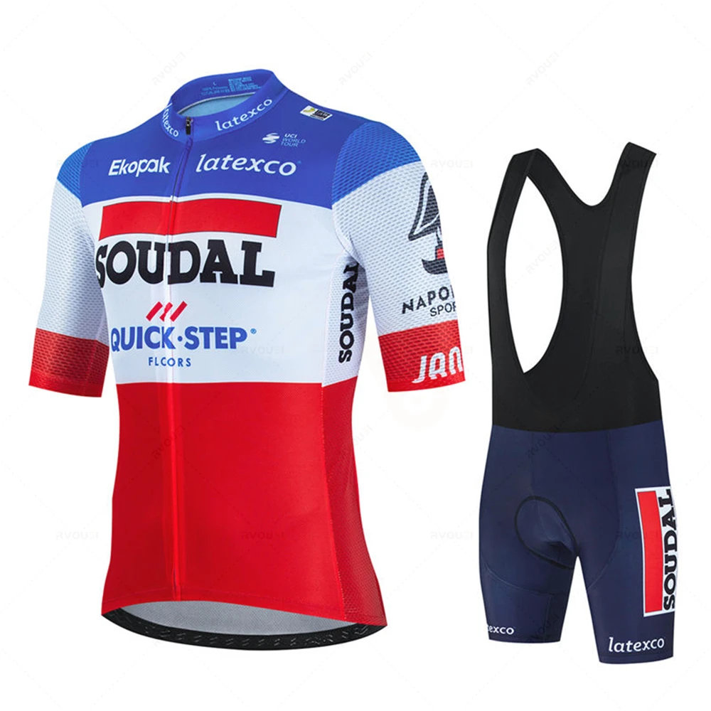 Soudal Quick Step Cycling Jersey Set - Image 4