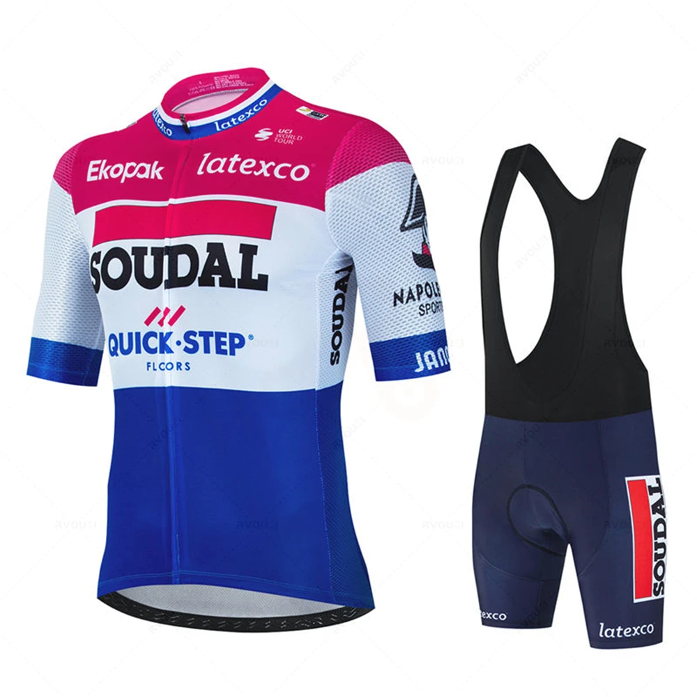 Soudal Quick Step Cycling Jersey Set - Image 5