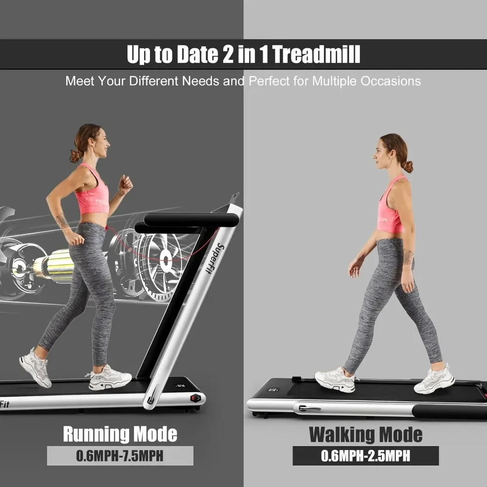 2 in 1 Folding Treadmill - Image 3