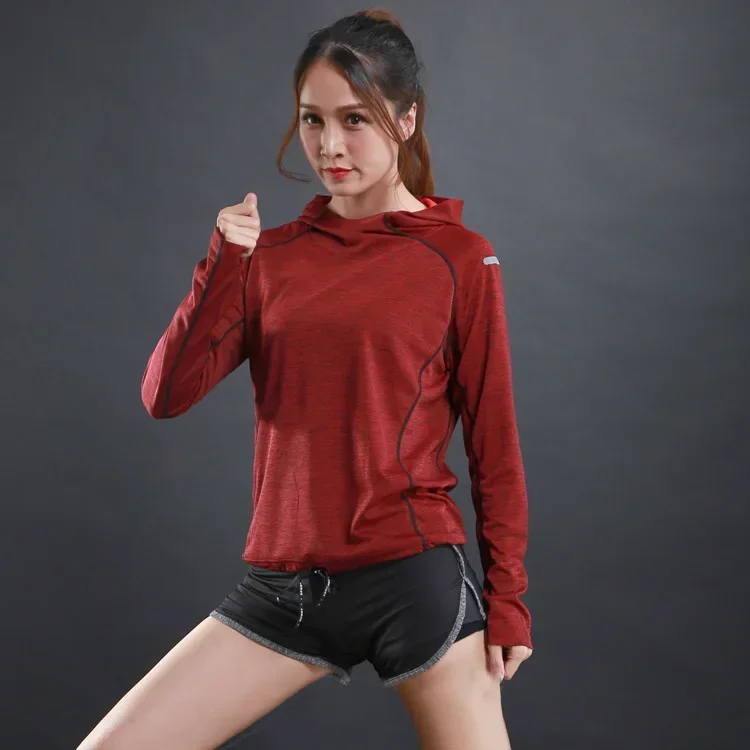 Autumn Thin Women Running T Shirts - Image 5