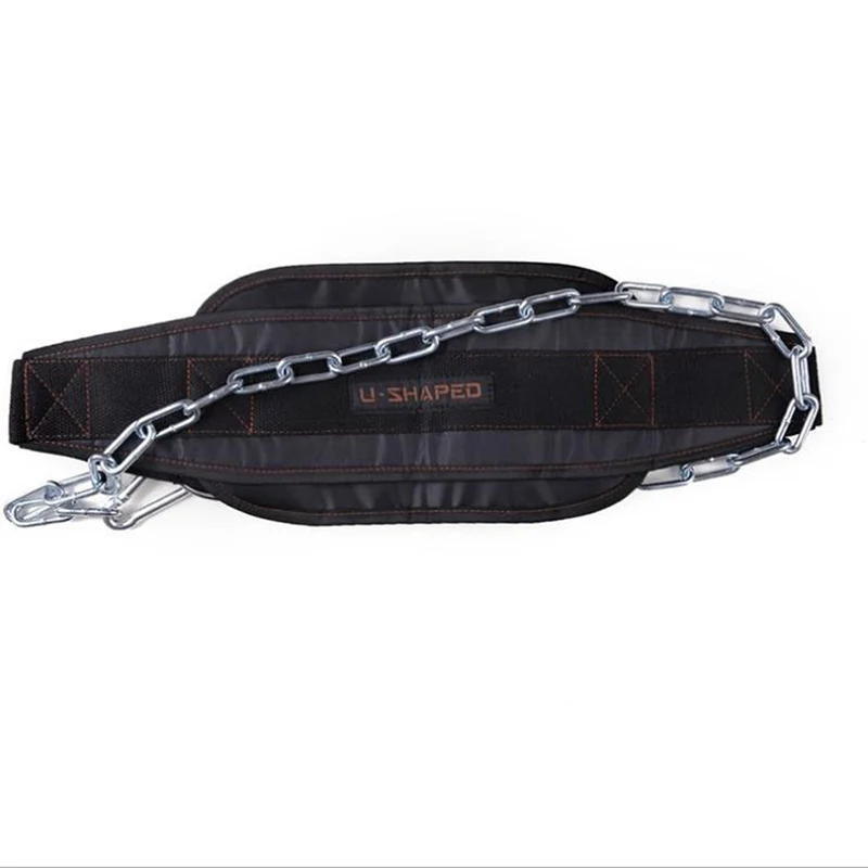 Thicken Weight Lifting Belt With Chain Dipping Belt - Image 6