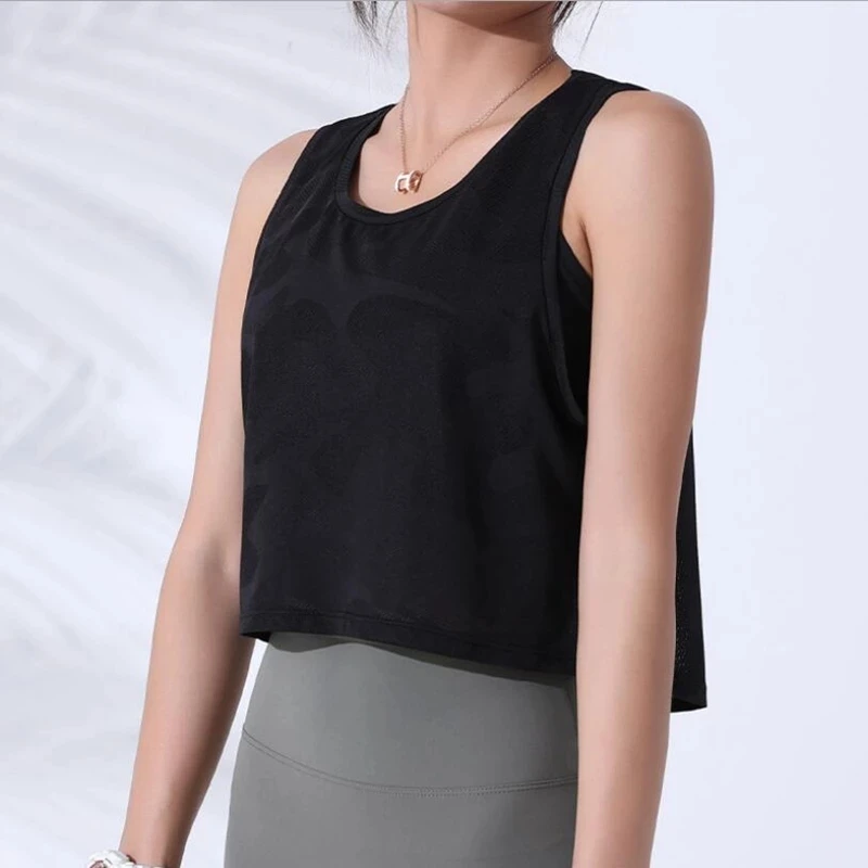 Breathable Workout Gym Tank Tops Female Sportswear - Image 6