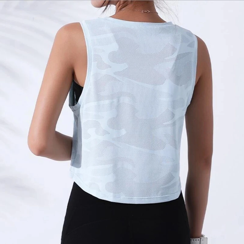 Breathable Workout Gym Tank Tops Female Sportswear - Image 5