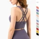 Summer Fashion Cross Back Women Sport Bras