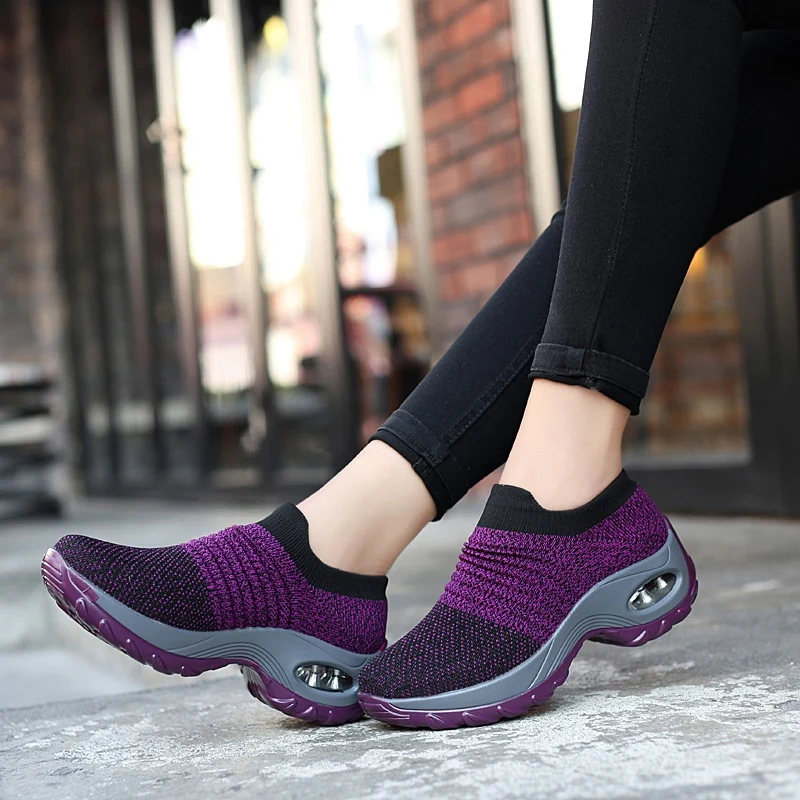 Fashion Breathable Walking mesh Sneakers - Image 5