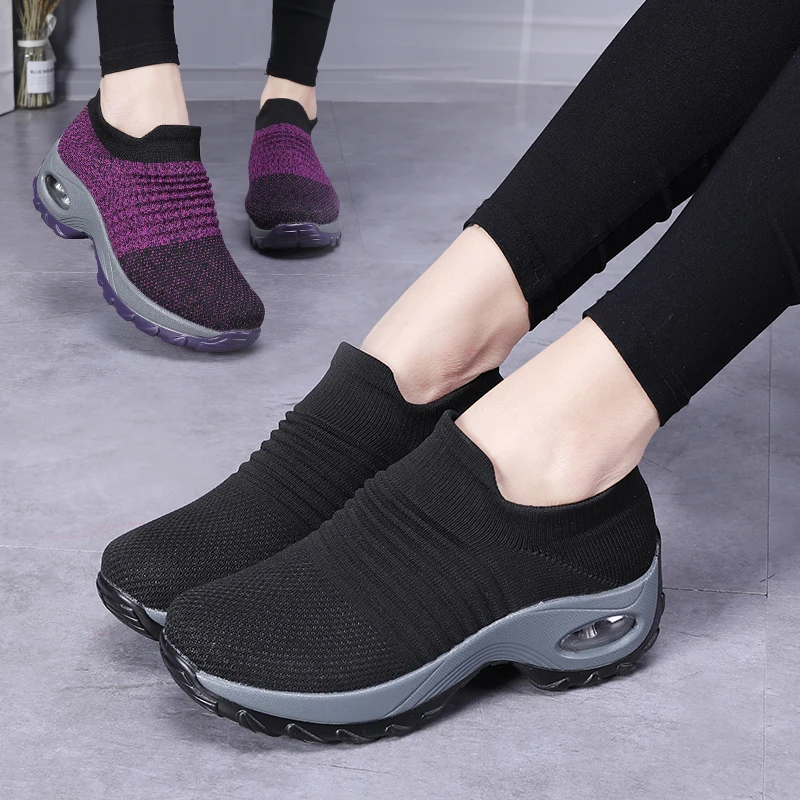 Fashion Breathable Walking mesh Sneakers - Image 3