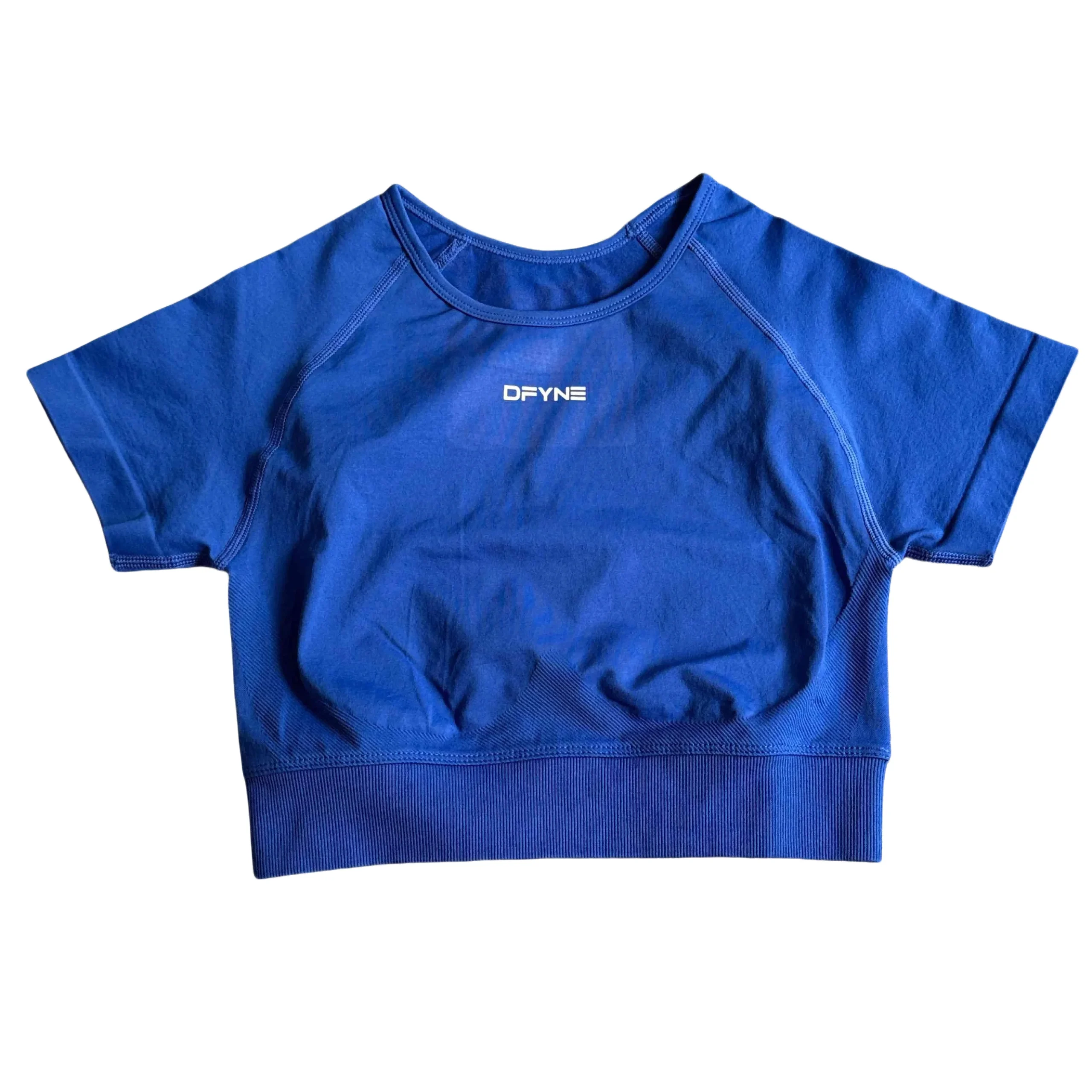 Impact Crop Top with Logo Women's Short Sleeve - Image 4