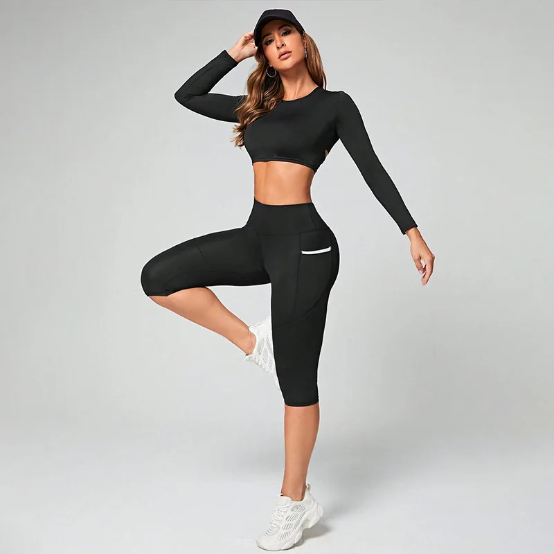 High Waist Yoga Pants - Image 3