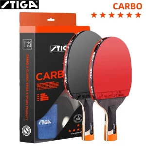 STIGA CARBO 6 Star Table Tennis Racket