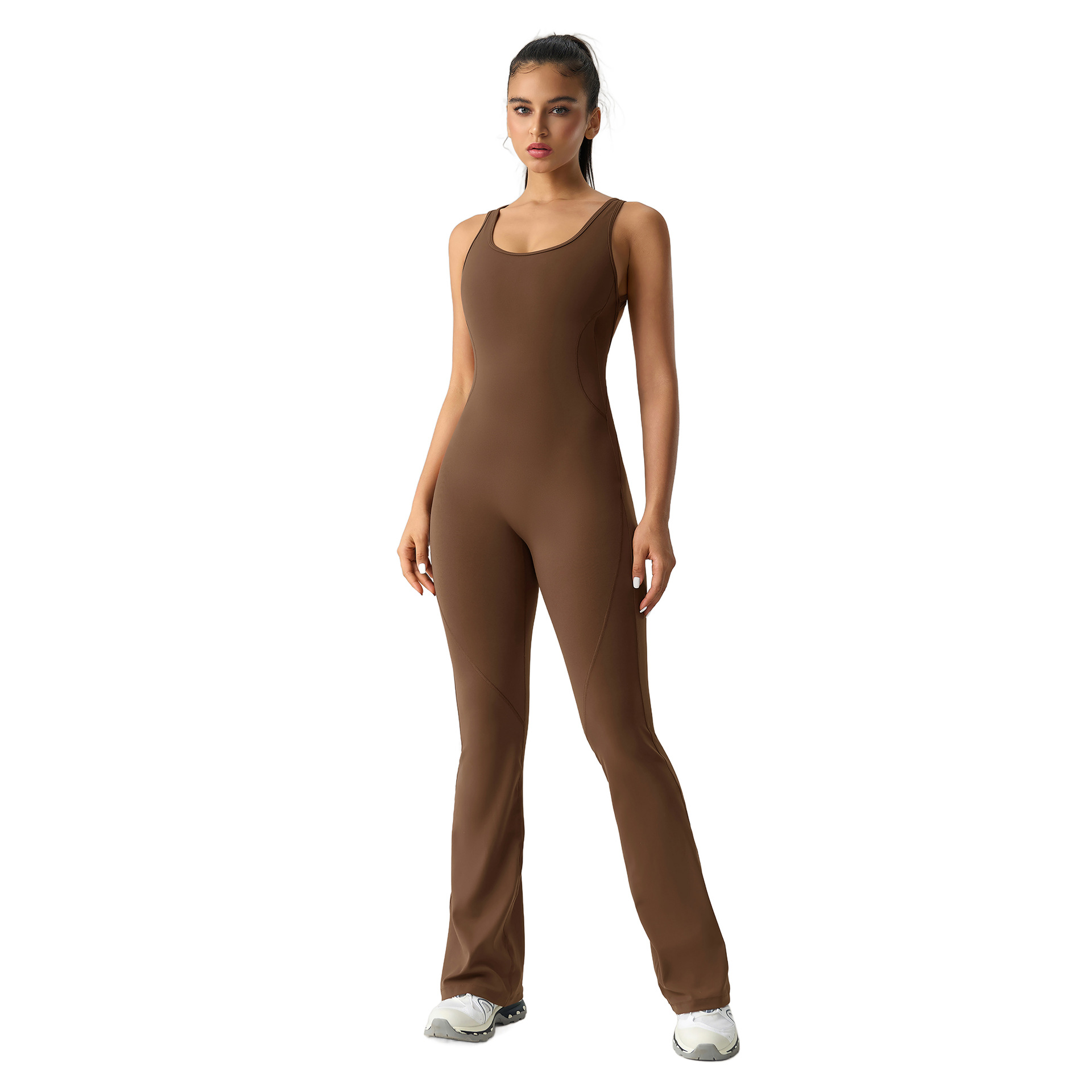 Horn yoga jumpsuit for women